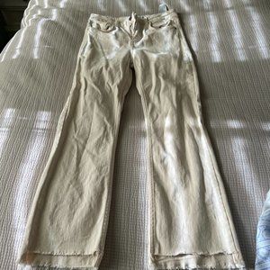 Womens Zara Jeans, Low Rise, Flared cut